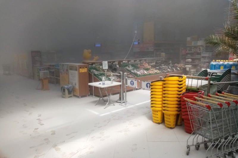 &bullet;  Fotó: Hargita megyei tűzoltóság