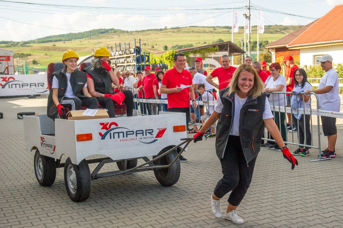 Az In motion mottó a családi nap keretében is visszaköszönt… • Fotó: Beliczay László 