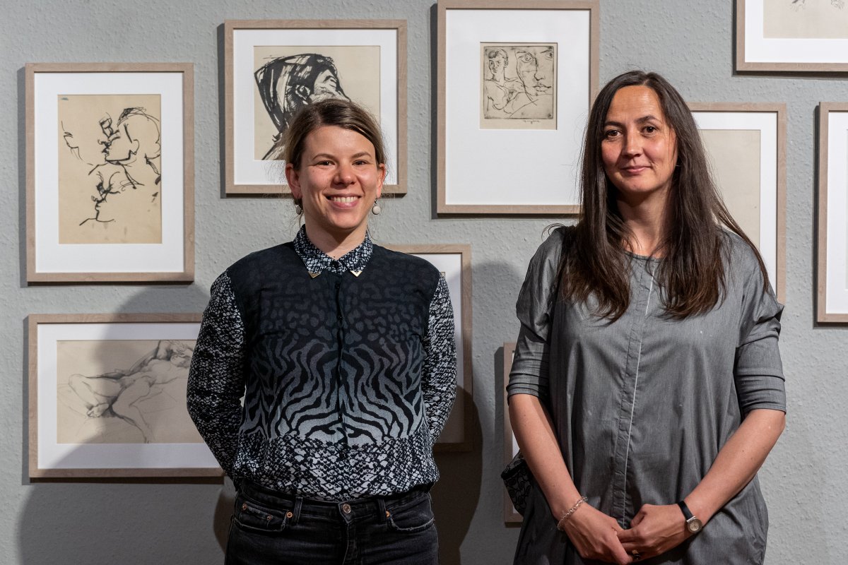 Ladó Ágota és Túros Eszter •  Fotó: Gegő Imre/Csíki Székely Múzeum