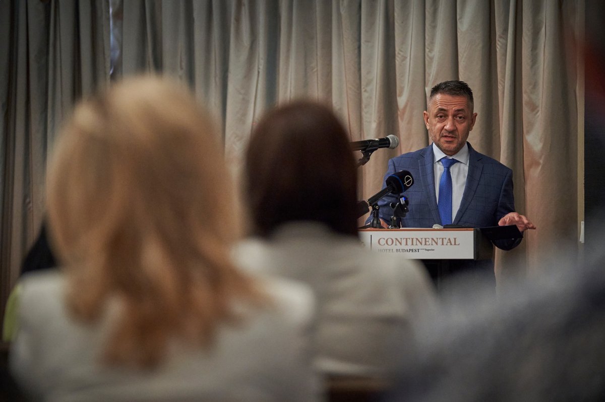 Potápi Árpád János nemzetpolitikai államtitkár korábban is tiszteletét tette a díjátadón •  Fotó: Nemzetpolitikai Államtitkárság
