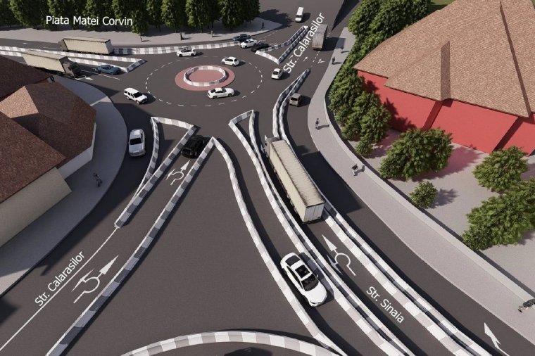 Átalakítják a körforgalmat az Aranykakasnál