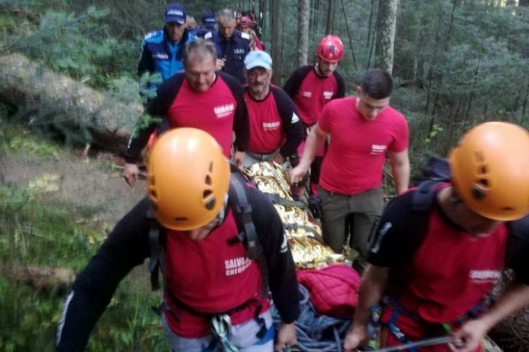 Hegyimentő-akció révén jutott el a mentőautóig egy fiatal túrázó