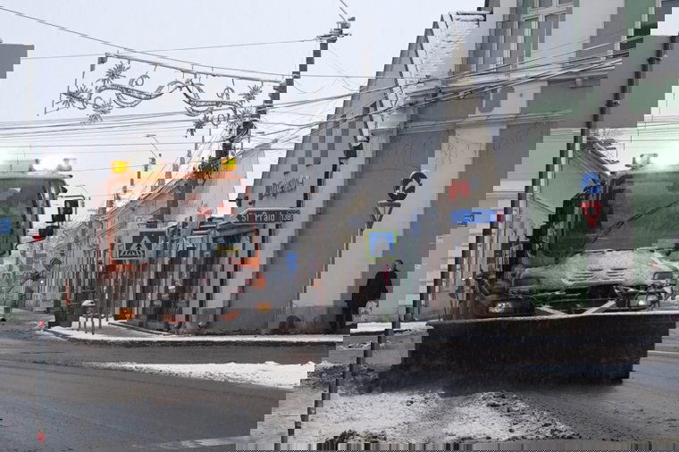 Nem okozott fennakadást a szerda reggeli hóesés