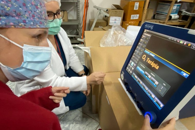 A székelyudvarhelyi kórház kapja a legtöbb lélegeztetőgépet Magyarországról