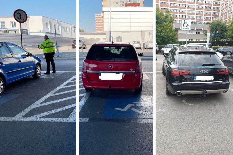 Tetemes bírságok a mozgássérülteknek fenntartott parkolóhelyeket jogtalanul használóknak