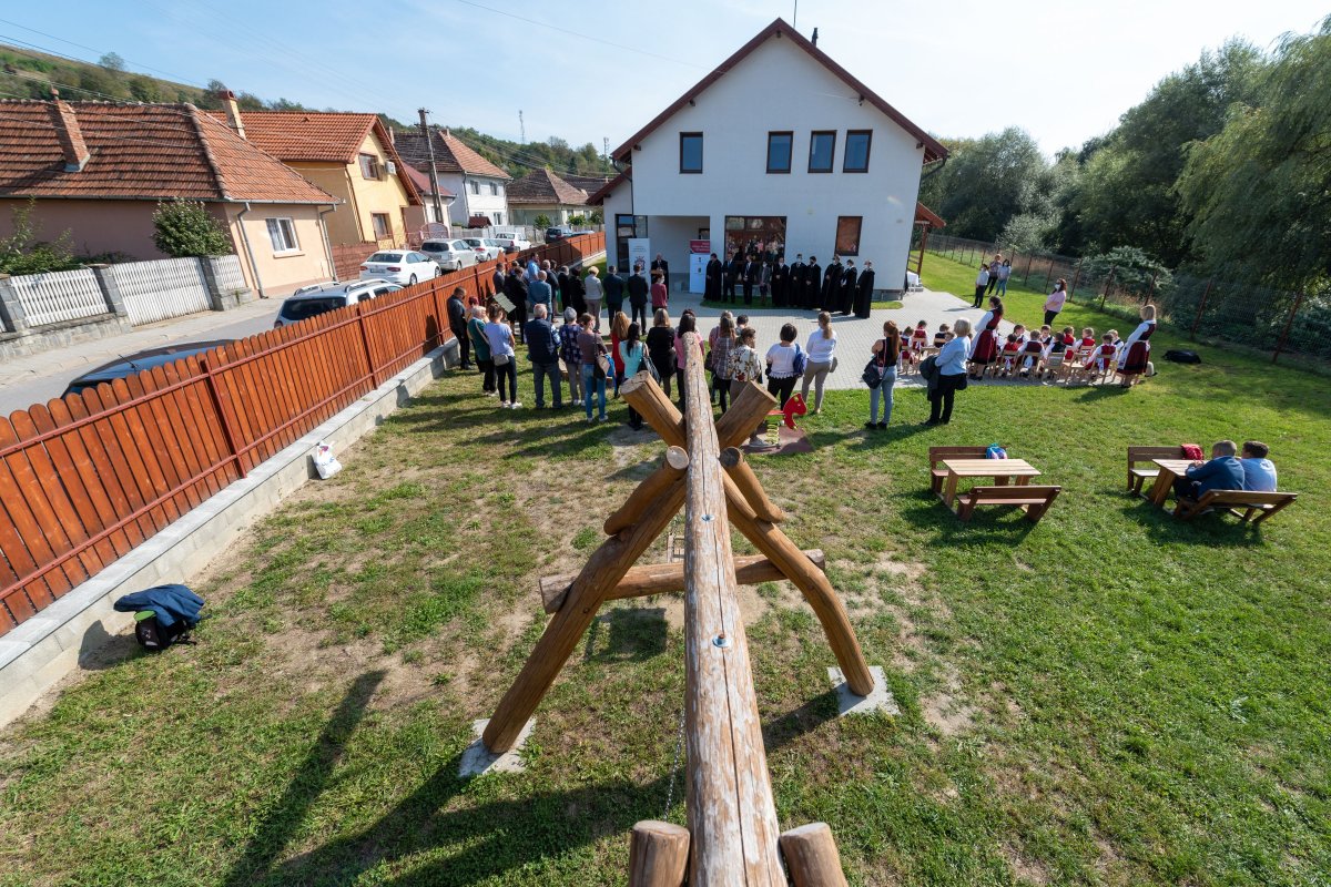 Az új erdőszentgyörgyi óvoda és bölcsőde •  Fotó: Kiss Gábor