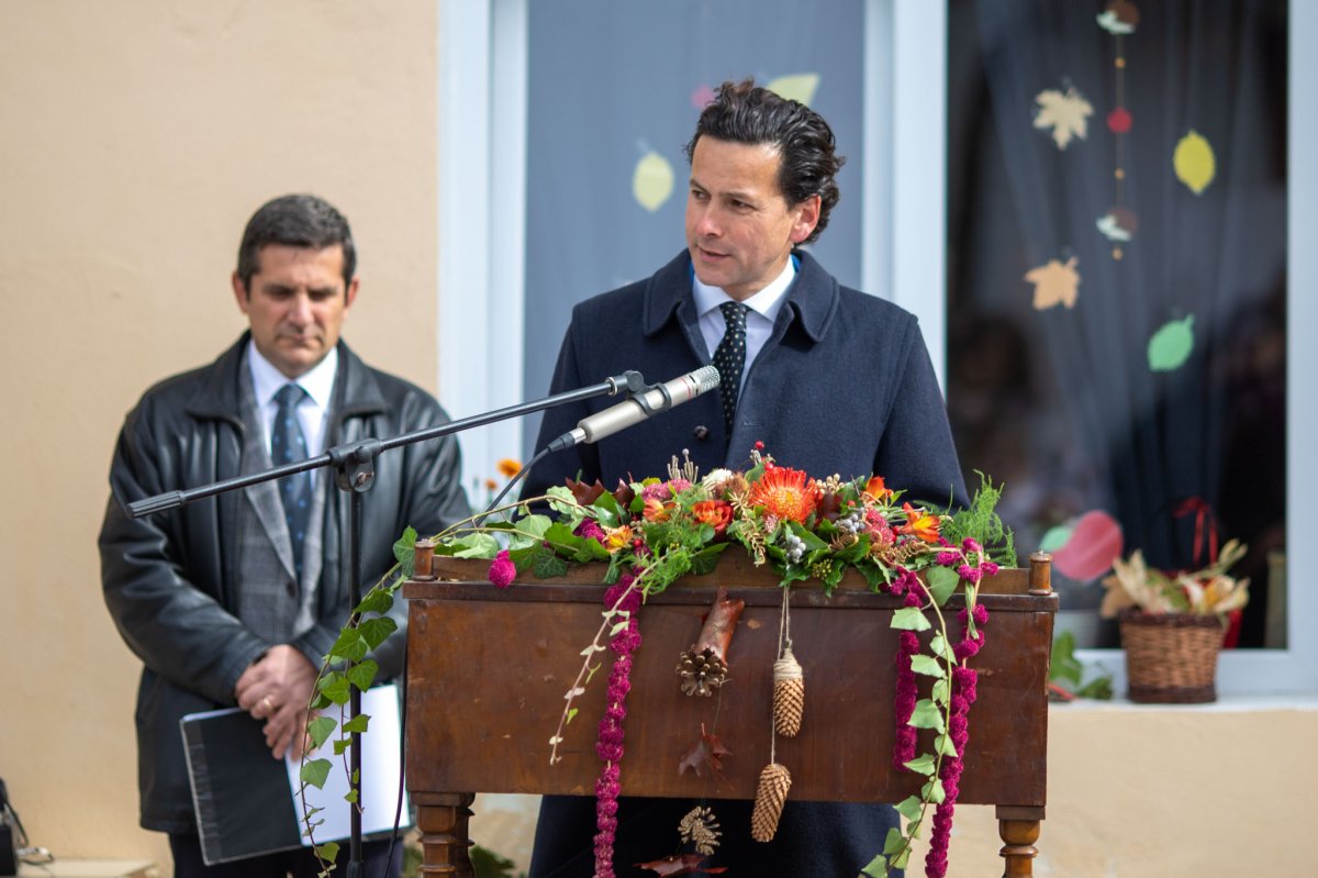 Gregor Roy Chowdhury a zabolai Mikes család leszármazottja &bullet;  Fotó: Fejér László Ödön/Facebook