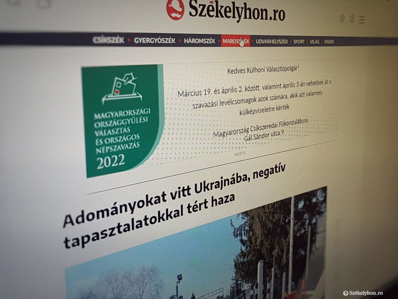 •  Fotó: Székelyhon