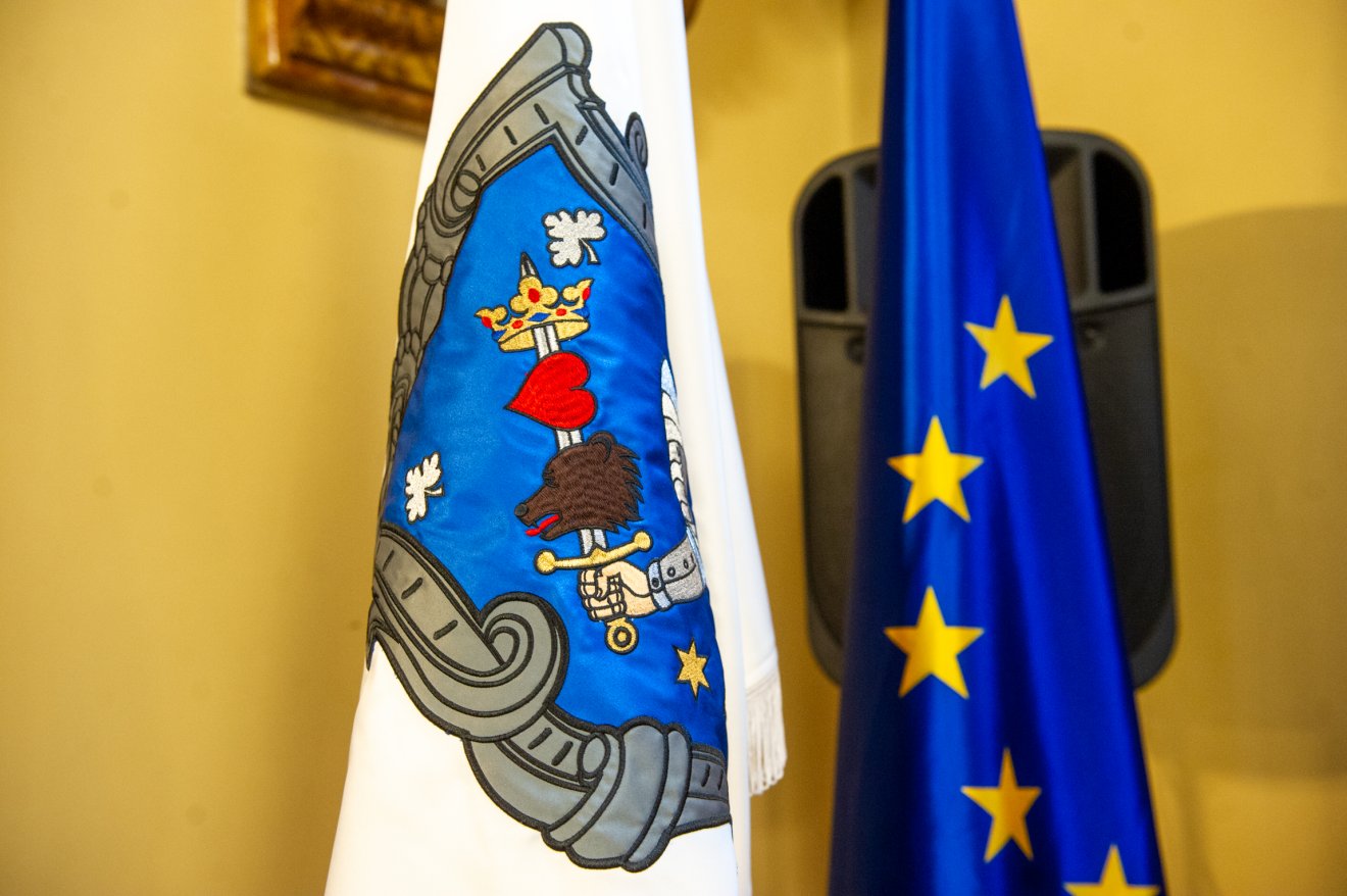 Egyelőre vizsgálódik a legfőbb ügyészség a székelyudvarhelyi címer ügyében •  Fotó: Beliczay László