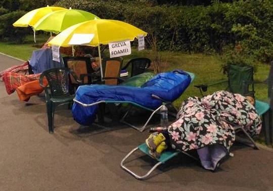 Felfüggesztették az éhségsztrájkot a gazdák