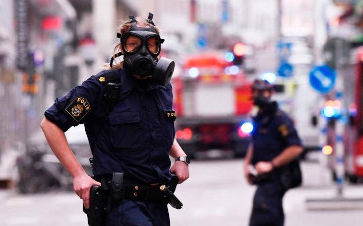 Gyalogosok közé hajtott egy teherautó Stockholmban