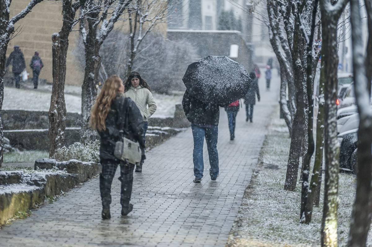 A tél még visszaköszön a hétvégén •  Fotó: Veres Nándor