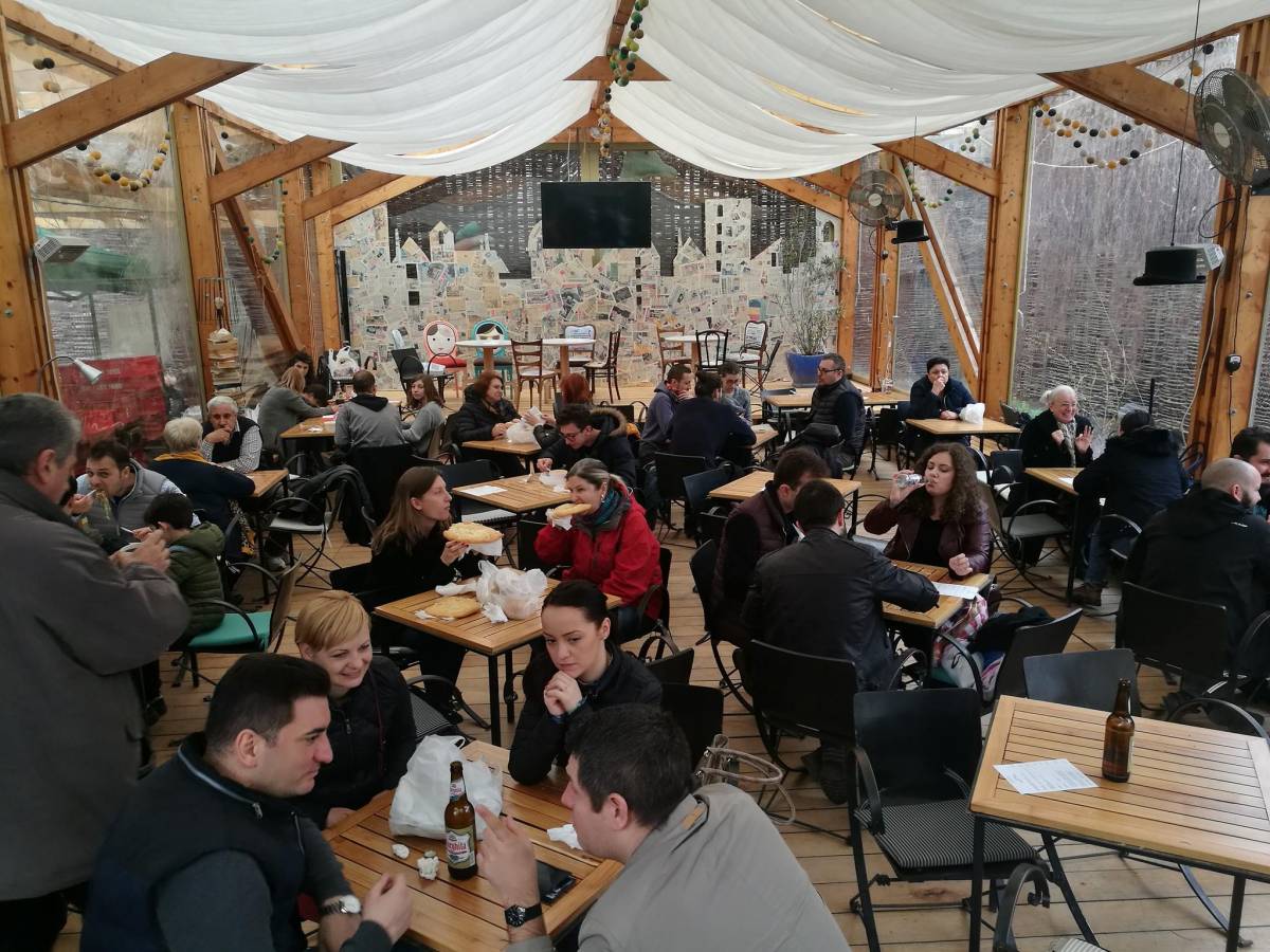 Népszerű Bukarestben az Ozosep. A két nap alatt 4-5000 látogató fordul meg &bullet;  Fotó: Ozosep/Facebook