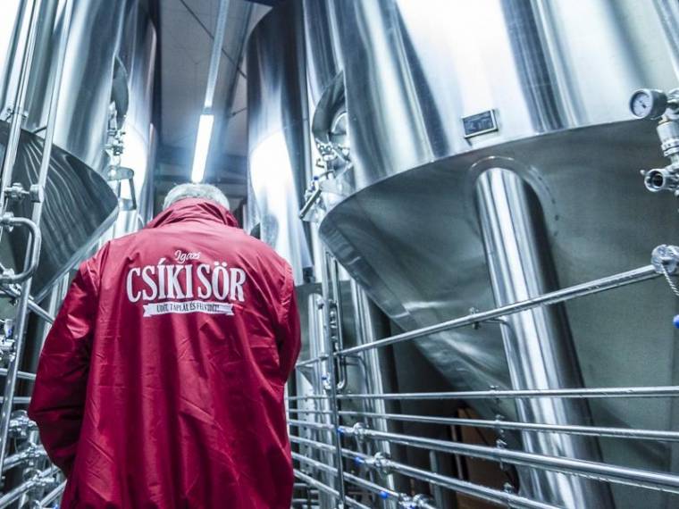 Manufaktúrában gyártott Csíki Sör