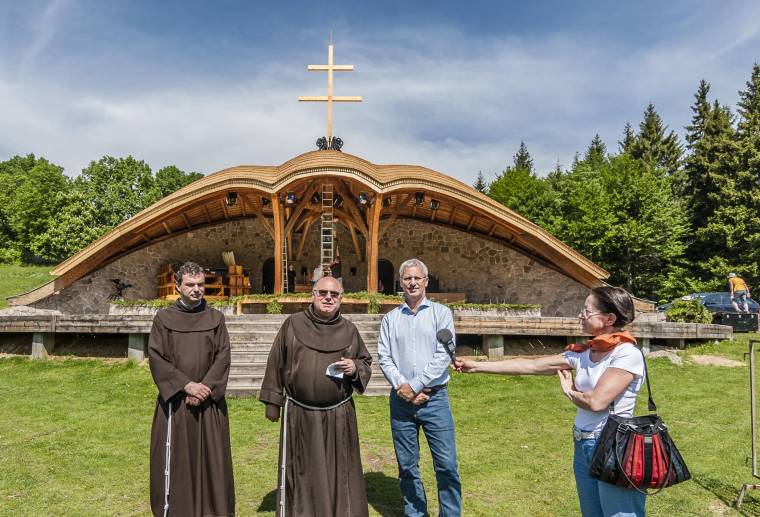 Felújított csíksomlyói szakrális hely