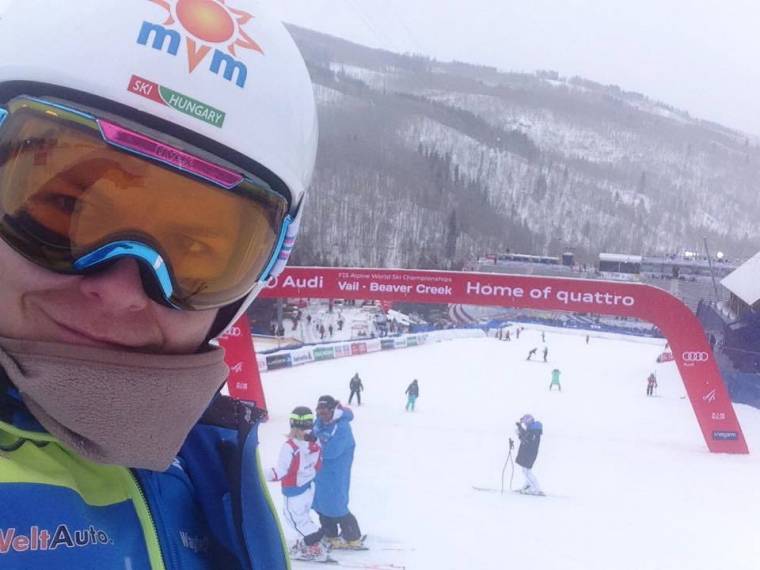 Miklós Edit kiesett a szuper-G-ben