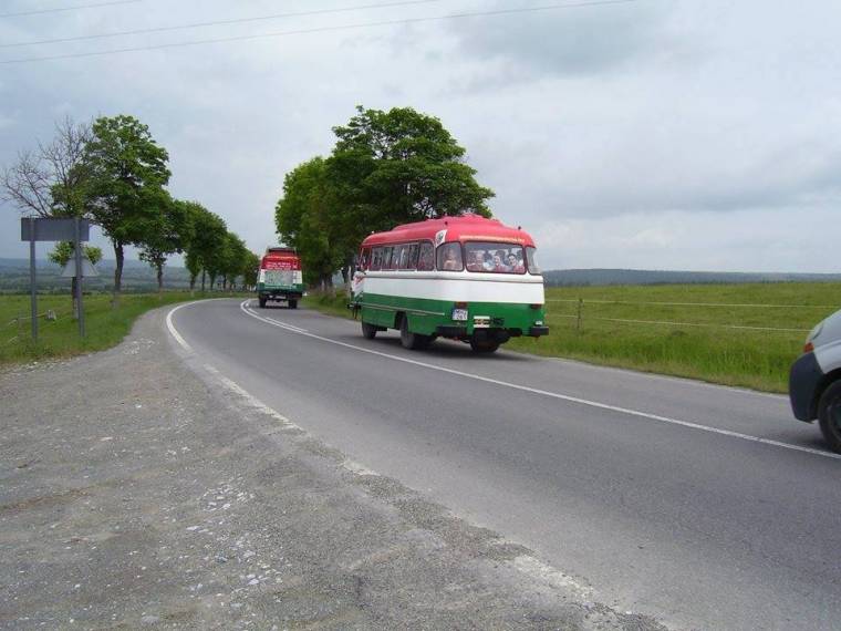 Világjáró Roburral Csíksomlyóra