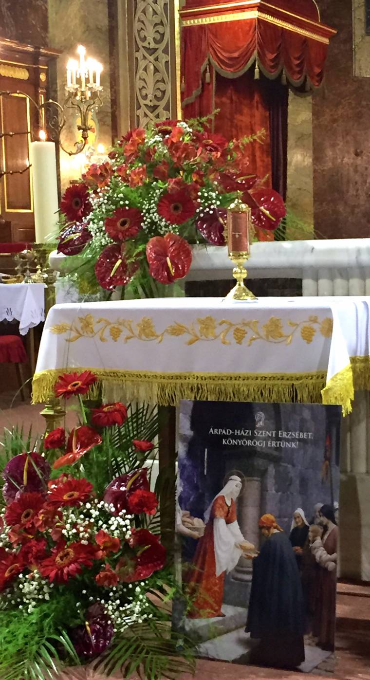 Szent Erzsébet ereklyéje Csíksomlyón