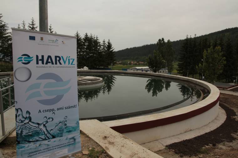 Átadták a Harvíz Csíkszeredát és környékét érintő beruházását