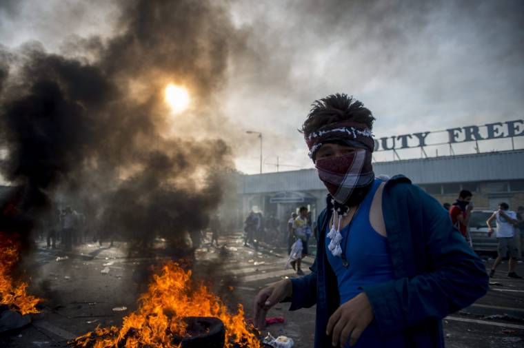 A horgas-röszkei összecsapás képeken