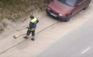 Udvarhelyi portalanítás: elővették az utcaseprőt