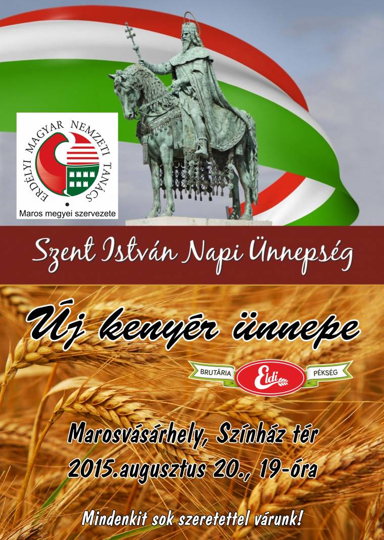 Szent István-napi ünnep Marosvásárhelyen