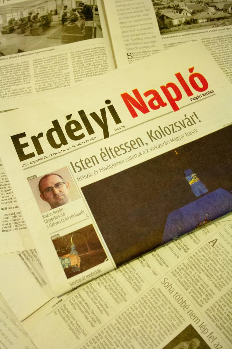 Huszonöt éves az Erdélyi Napló