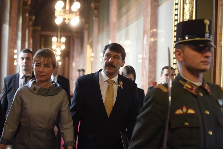 Újraválasztották Áder Jánost