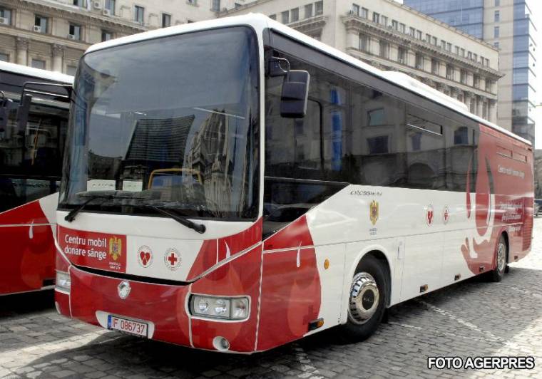 Mobil véradóközpont Marosvásárhelyen