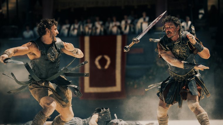 Nem ér fel az előzményhez, de rendkívül látványos lett a Gladiátor folytatása