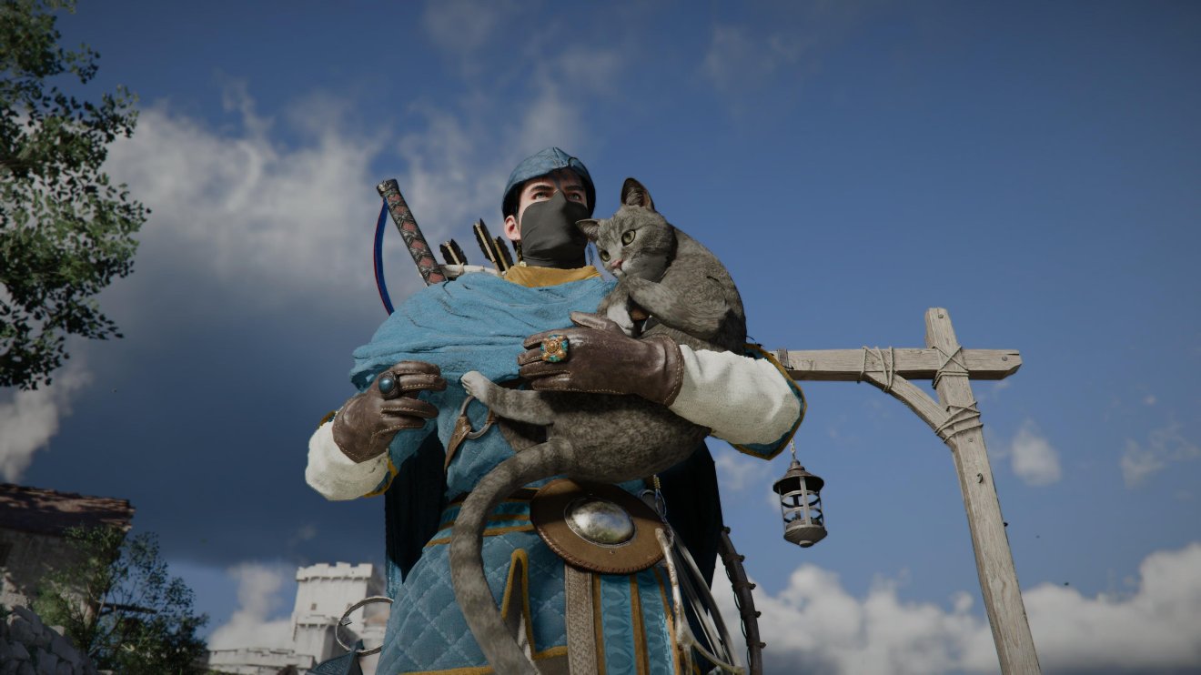 A játékban macskákat is simogathatunk... &bullet;  Fotó: Crimson Desert/Képernyőfotó