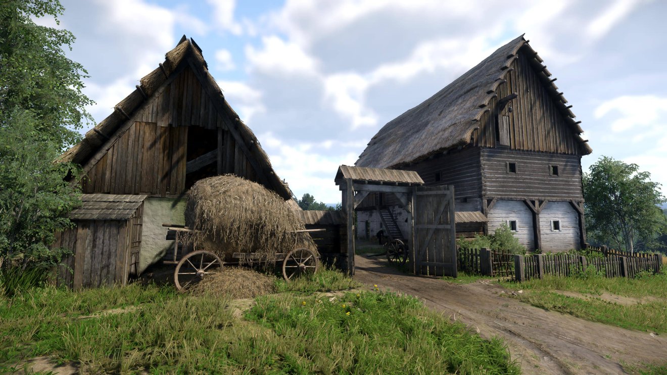 Kelet-európai falusi miliő a Kingdom Come Deliverance világában &bullet;  Fotó: Kingdom Come Deliverance II/Képernyőfotó