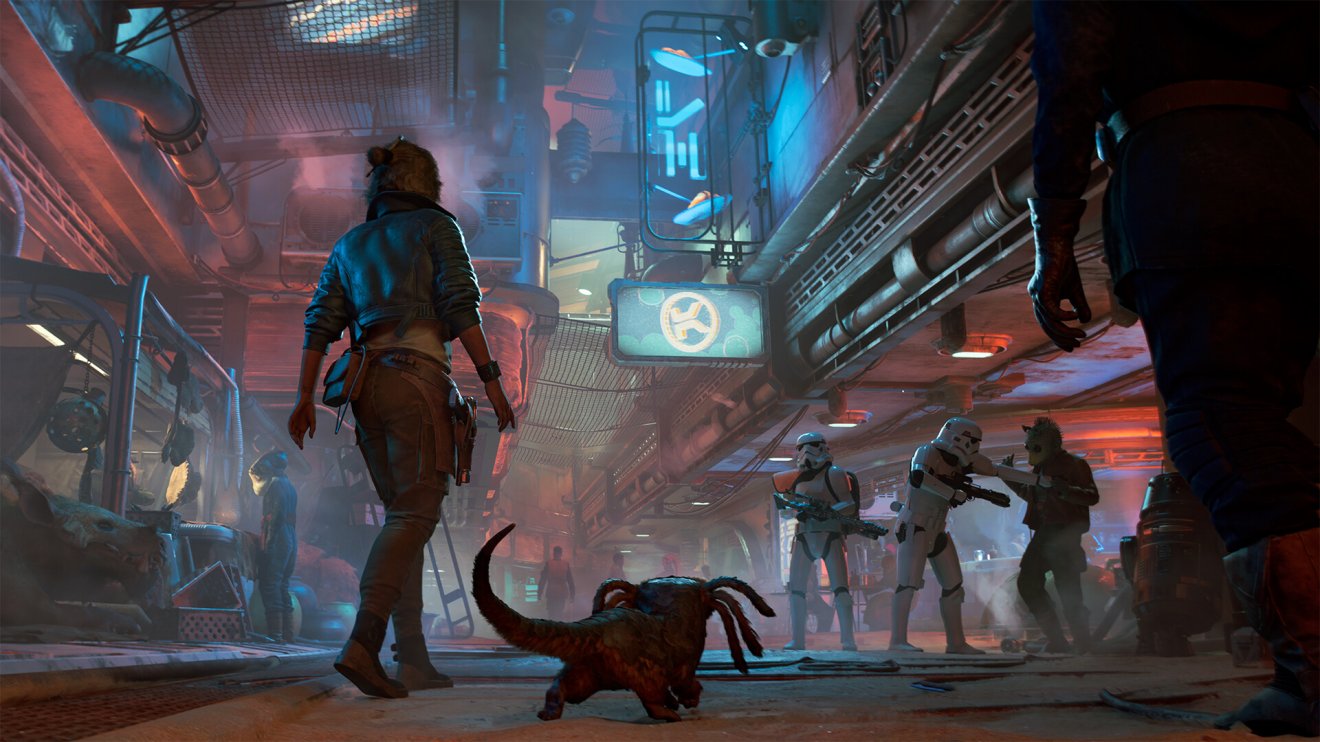 Nem túl acélosan jelent meg nyár végén a Star Wars: Outlaws, a fejlesztők azonban őszre valamelyest feljavították •  Fotó: Ubisoft