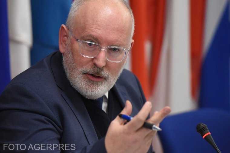Jön az „atom”? Frank Timmermans jogállamisági eljárást helyezett kilátásba Románia ellen