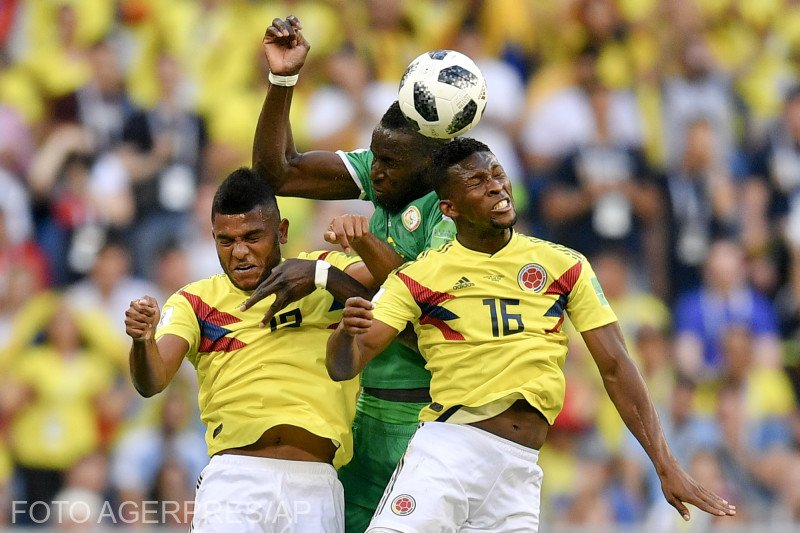 Kolumbia nem bízott semmit sem a véletlenre, legyőzte Szenegált és első helyen jutott tovább &bullet;  Fotó: Agerpres/AP/Martin Meissner