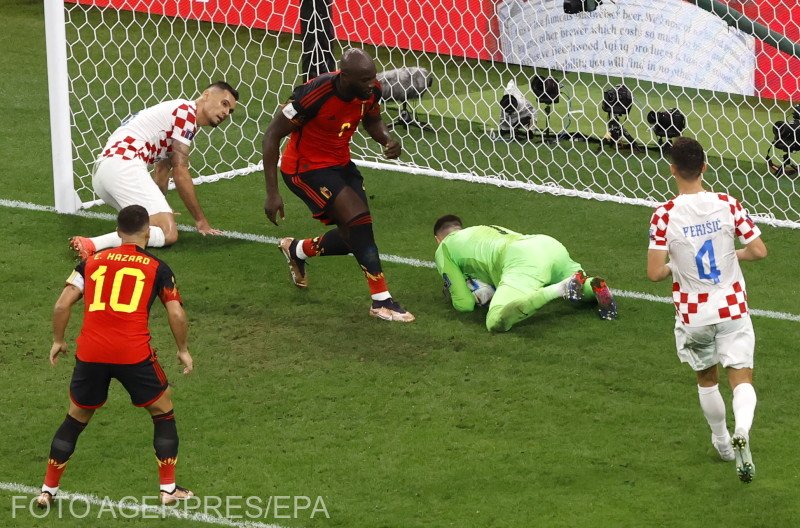 Romelu Lukaku többször is közel volt a győztes találathoz, de ezt nem tudta megszerezni •  Fotó: Rolex dela Pena/EPA/Agerpres