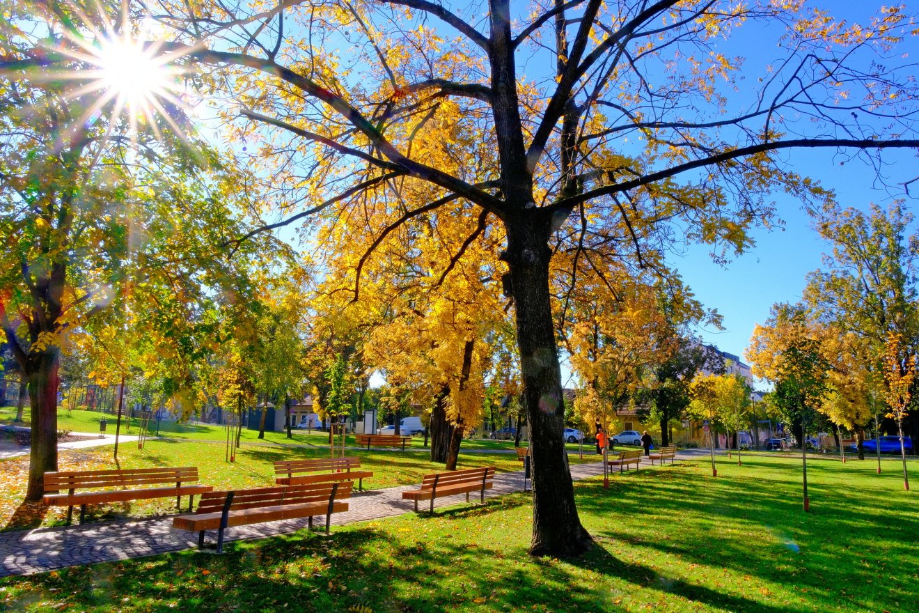 őszi meleg időjárás