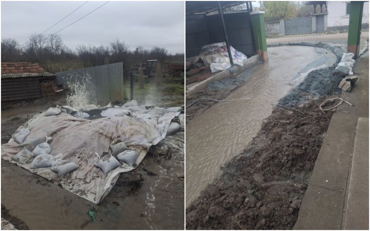 Kutat fúrtak, metángáz is a felszínre tört