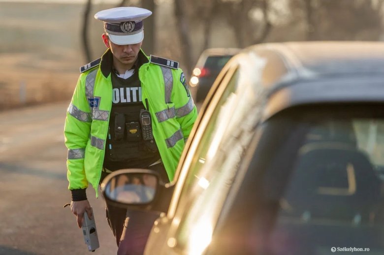 Hajnali háromkor állították meg a rendőrök, s nem hiába