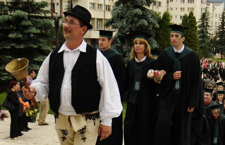 Ballagás a csíki Sapientián