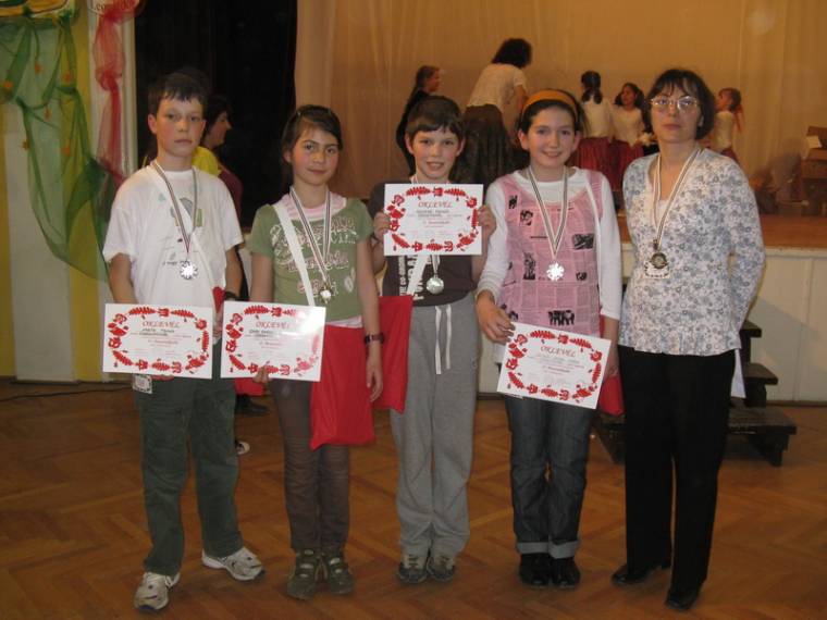 Ezüstérem a csíkszeredai Csodamanóknak