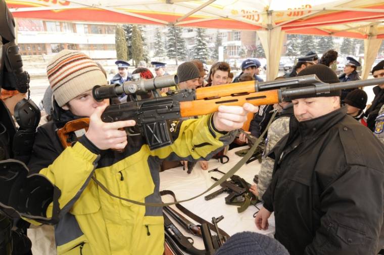 Harci bemutató a Rendőrség Napján