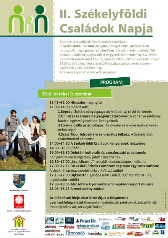 II. Székelyföldi Családok Napja