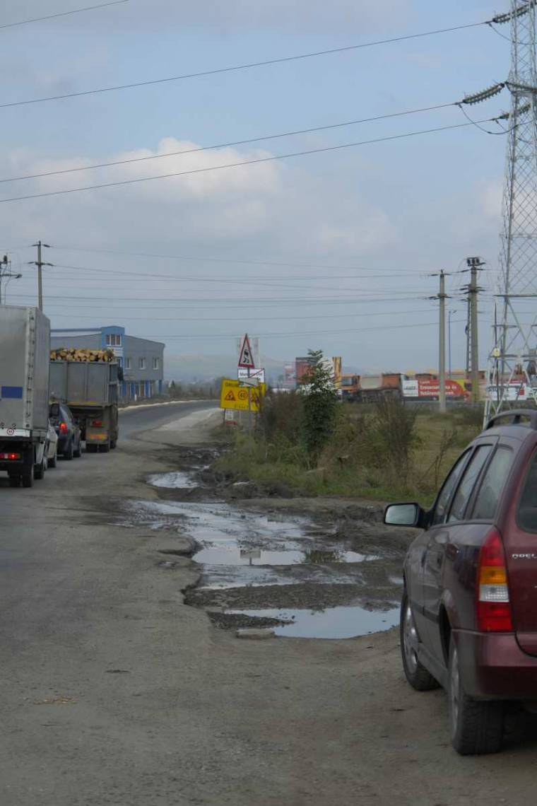 A teherforgalomra panaszkodnak a Taploca utcai lakosok