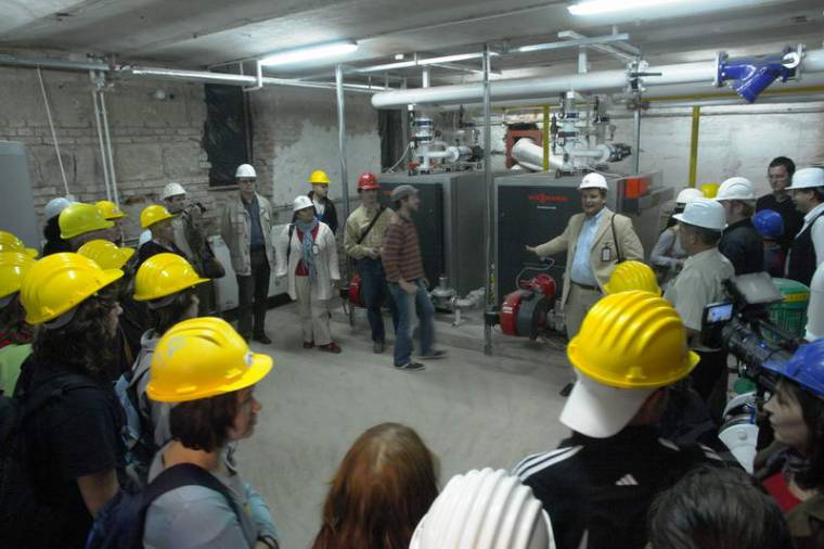 Ütemterv szerint halad a felújítás a gimnázium épületében