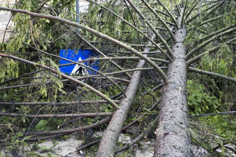 Nagy melegre nagy vihar