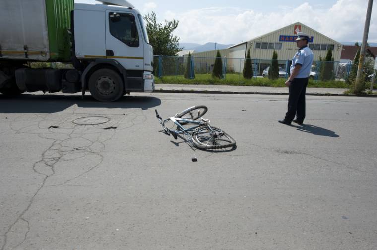 Önhibájából balesetezett egy kerékpáros