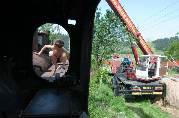 Gyimesbükkbe szállítják a zsögödfürdői mozdonyt