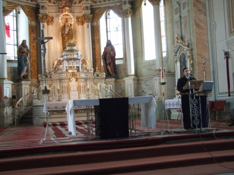 Ferences Óra a csíksomlyói kegytemplomban