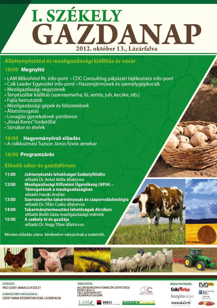 Székely gazdanap Lázárfalván